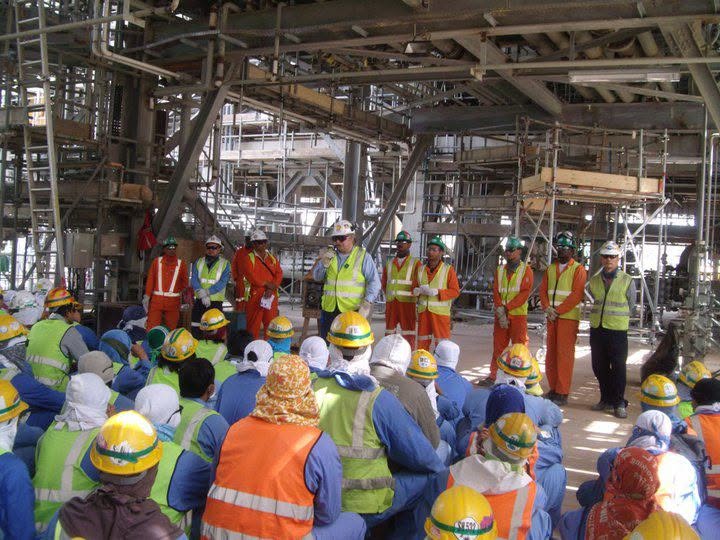 Deployed workers on-site