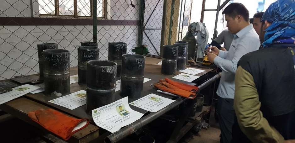 Factory workers